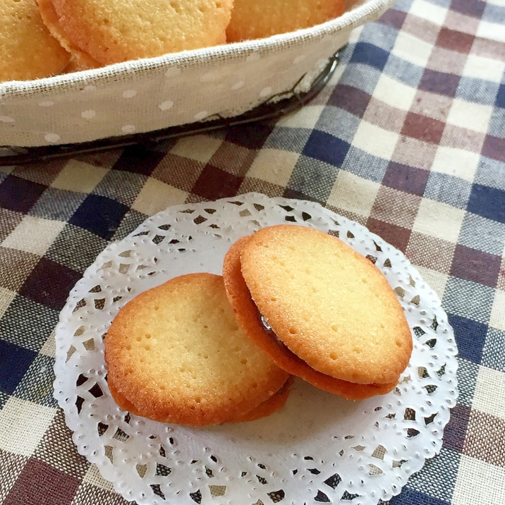 サクサク♡チョコサンドラングドシャ